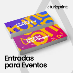 Entradas Para Fiestas, Eventos y Conciertos Numeradas y en Talonarios